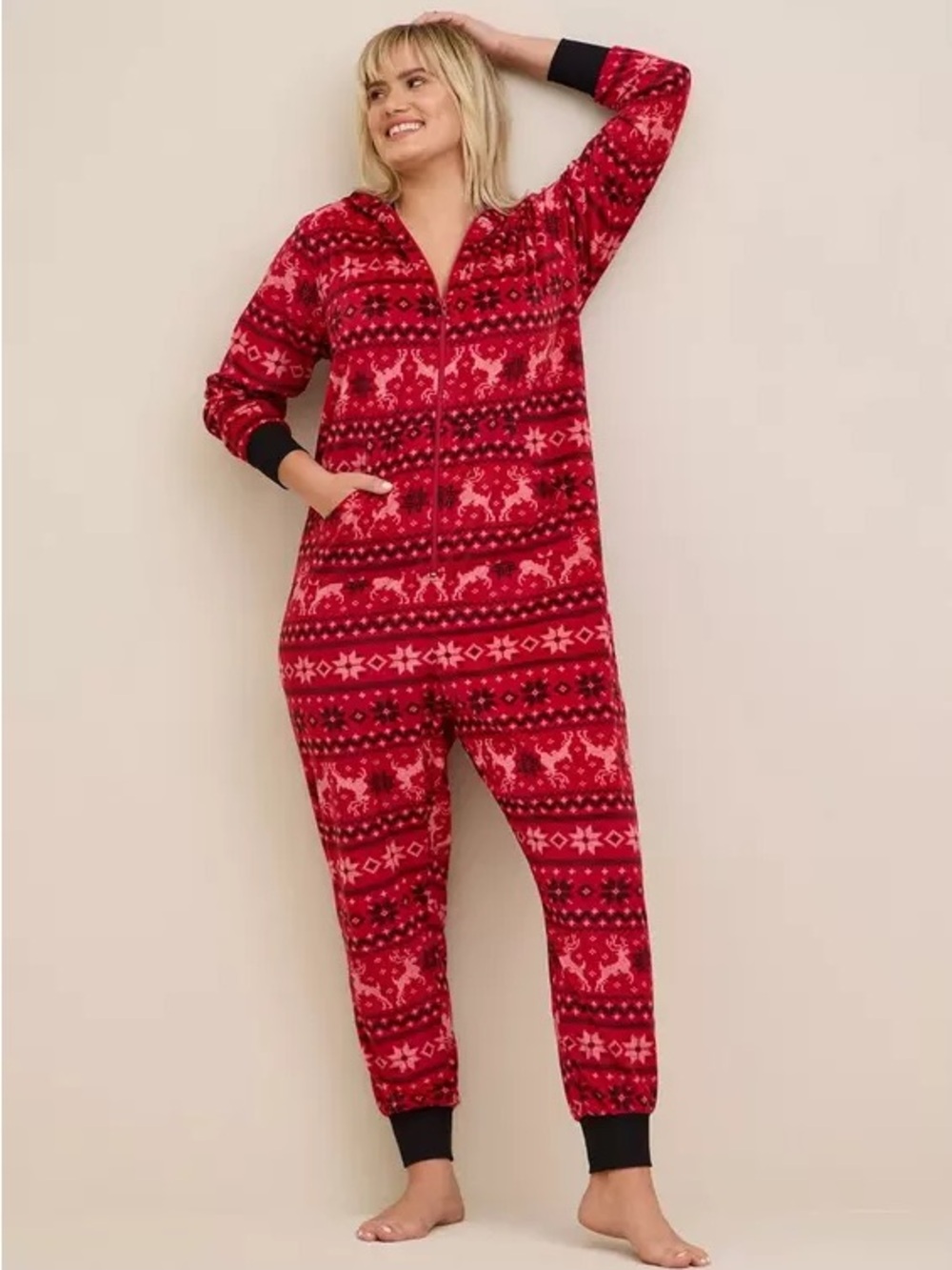 Torrid Fleece Full Length Lounge Onesie